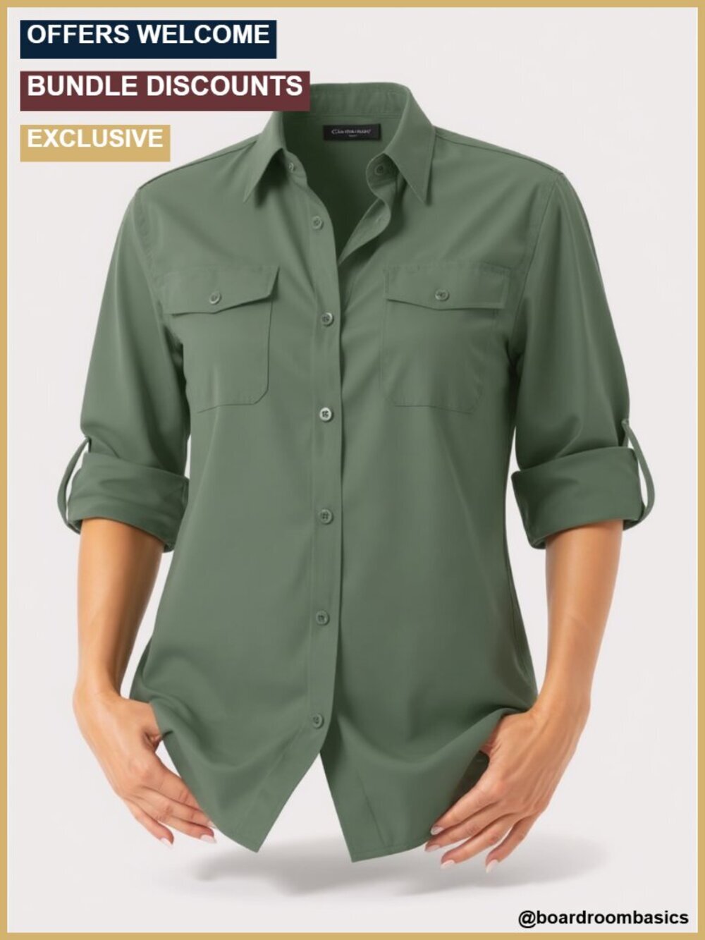 UPF 50+ UV Sun Protection Safari Shirt Long Sleeve Quick Dry Fishing Hiking